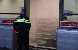 Brandweer rukt uit voor tankstation vol rook Zuid-Hollandlaan Den Haag
