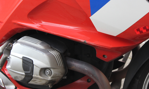 18 mei Aanrijding tussen brandweermotor en auto Erasmusweg Den Haag