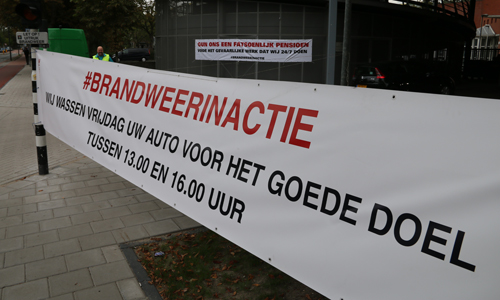 7 oktober Samen sterk voor Michelle in de wasstraat van Brandweer Delft