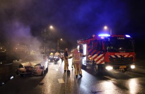Aanhouding na rammen stoplicht Soestdijksekade Den Haag