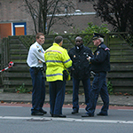 Bromfietser gewond na negeren stopteken Delft