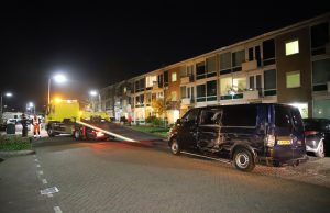 Flinke schade aangericht door alcomobilist Jan Barendselaan Poeldijk