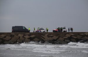 Grote politie inzet na zoekactie vermiste surfer Noordelijk Havenhoofd Scheveningen