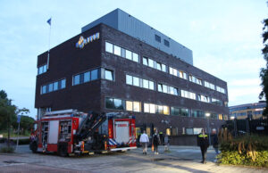 Politiebureau ontruimd na waterlekkage Temeculaplein Voorburg