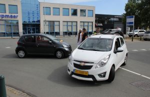 Zoveelste aanrijding op de Kerketuinenweg Den Haag