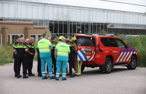 Agenten onwel in bedrijfspand Lange Campen Pijnacker