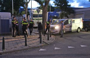Forse schade na ongeval IJzerwerf Den Haag