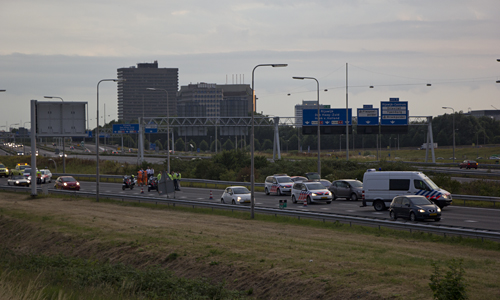 4 juli Meerdere aanhoudingen na negeren stopteken A4 Rijswijk