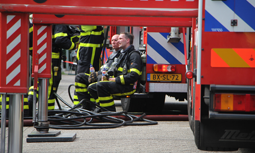 12 augustus Brandweer rukt uit voor woningbrand Pelikaanhof Leidschendam