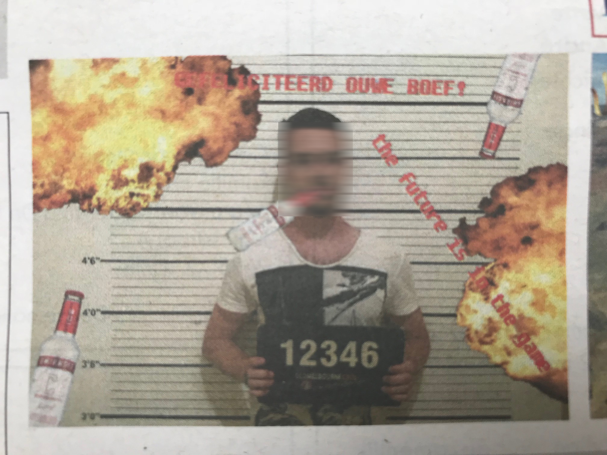 Hebben betrokkenen explosies Delft deze advertentie in de krant Delft op zondag geplaatst?