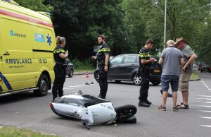Brommerrijder gewond na aanrijding Koningin Julianaweg ‘s-Gravenzande