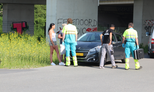 29 mei Ongeval tussen personenauto en scooter Zuidelijke Dwarsweg Waddinxveen