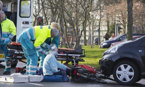 11 februari Gewonde na aanrijding Griegstraat Delft