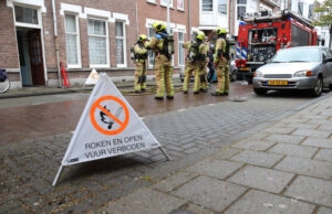 Gaslekkage zorgt voor brandweerinzet Repelaerstraat Den Haag
