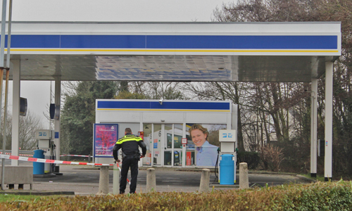 31 december Tankstation afgezet na lekkende benzine-tank Noordlandseweg ‘S-Gravenzande