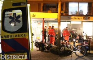 Vrouw gewond na val uit scootmobiel Chopinlaan Delft