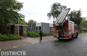 Waterfestijn veroorzaakt instabiel dak Goudenregensingel Pijnacker