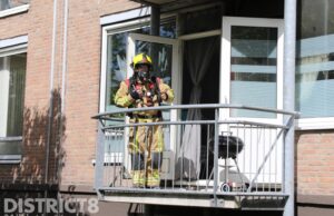 Flinke schade na woningbrand Van Groenewegenstraat Delft