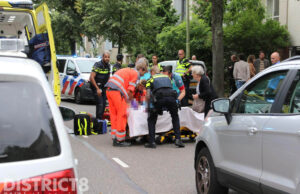 Fietser zwaargewond na ongeval met auto Van Miereveltlaan Delft