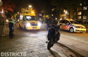 Achtervolging van gestolen scooter eindigt in crash Meppelweg Den Haag