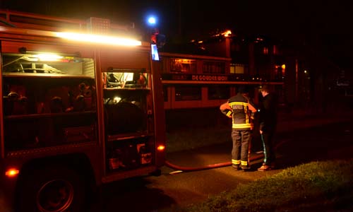 27 januari Zeer grote brand in horecagelegenheid Frankrijklaan Hazerswoude-Dorp