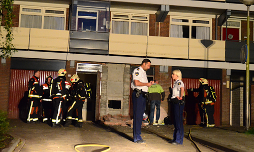 10 juni Huishoudens zonder stroom na explosie Waddinxveen