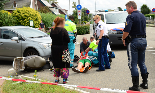 15 juli Gewonde bij aanrijding Noordeindseweg Berkel en Rodenrijs