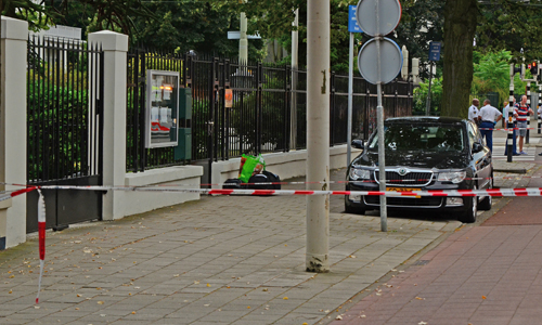 25 juli Afzettingen na aantreffen verdachte spullen Javastraat Den Haag