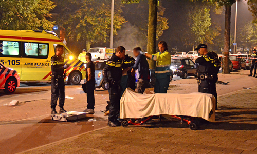 29 september Meerdere gewonden na ongeval Erasmusweg Den Haag