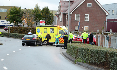 20 oktober Gewonde bij aanrijding tussen twee personenauto’s Oude Middenweg Den Haag