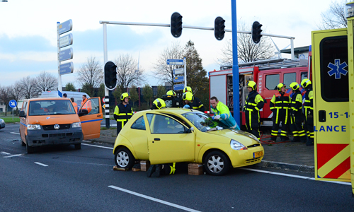 6 november Gewonde bij ongeval Oostweg Zoetermeer
