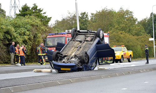 8 oktober Vrouw gewond bij ongeval Haarlemmerstraatweg Oegstgeest