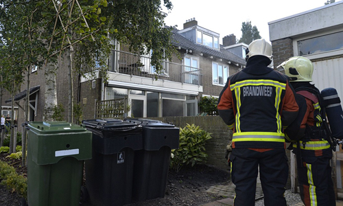 1 september Kleine brand in woning Prins Mauritslaan Voorschoten