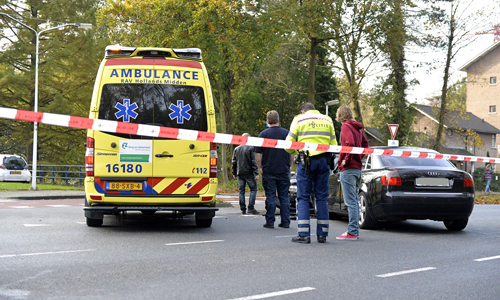4 november Botsing tussen twee personenauto’s Wassenaarseweg Leiden