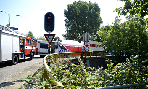 Mediaterplaatse_fietser_vrachtwagen_voorhout_17072014_Image00100