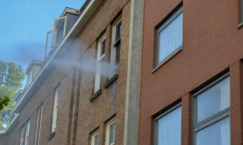 7 juni Middelbrand in woning Herman Costerstraat Den Haag