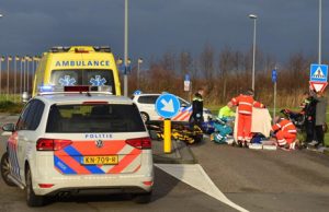 22 december Motorrijder zwaargewond na val Martin Luther Kinglaan Zoetermeer