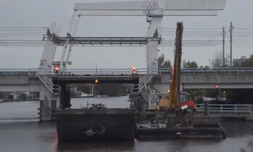 31 oktober Explosief gevonden tijdens baggerwerkzaamheden