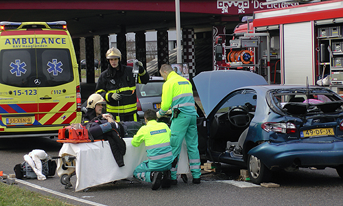 13 januari Aanrijding met letsel Oostpoortweg Delft