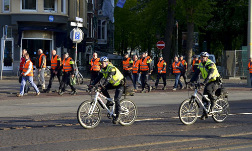 21 mei Grote politieactie voor betere CAO Binnenhof Den Haag