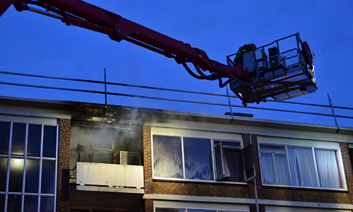 19 februari Middelbrand in woning Het Zicht Den Haag