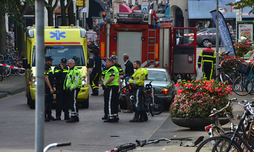 28 september Ravage en gewonde na ongeval na Herengracht Den Haag