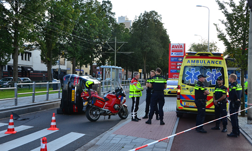 9 oktober Eenzijdig ongeval Fruitweg Den Haag
