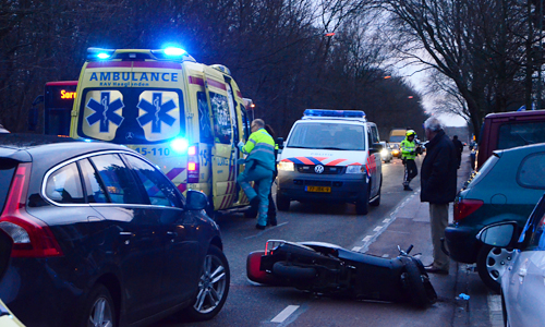 26 januari Gewonde bij ongeval Sportlaan Den haag