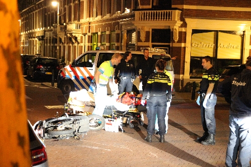 10 september Brommer bestuurster zwaargewond na aanrijding met dronken fietser Suezkade Den Haag