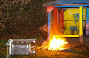 28 december Brandweer uit bed voor brandje Holyweg Vlaardingen