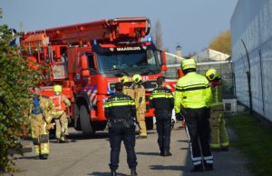Omvormer van zonnepanelen in brand Kaapsebos Maasdijk