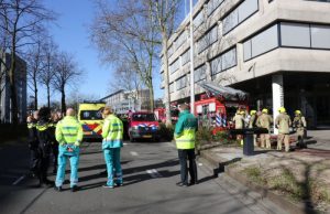 Brand in bedrijfsverzamelgebouw Westblaak Rotterdam