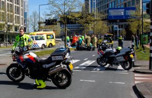 Motorrijder overleden na eenzijdig ongeval Weena Rotterdam