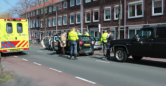 Aanrijding met letsel Stalpaert van de Wieleweg